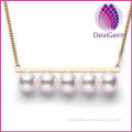 2015 new 8-9mm freshwater pearls and 925 sterling silver pendant